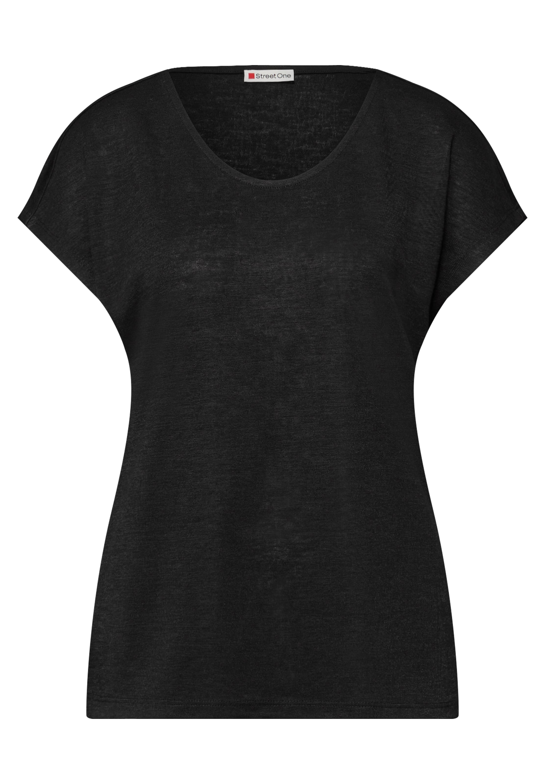 STREET ONE Shirt in Black: front