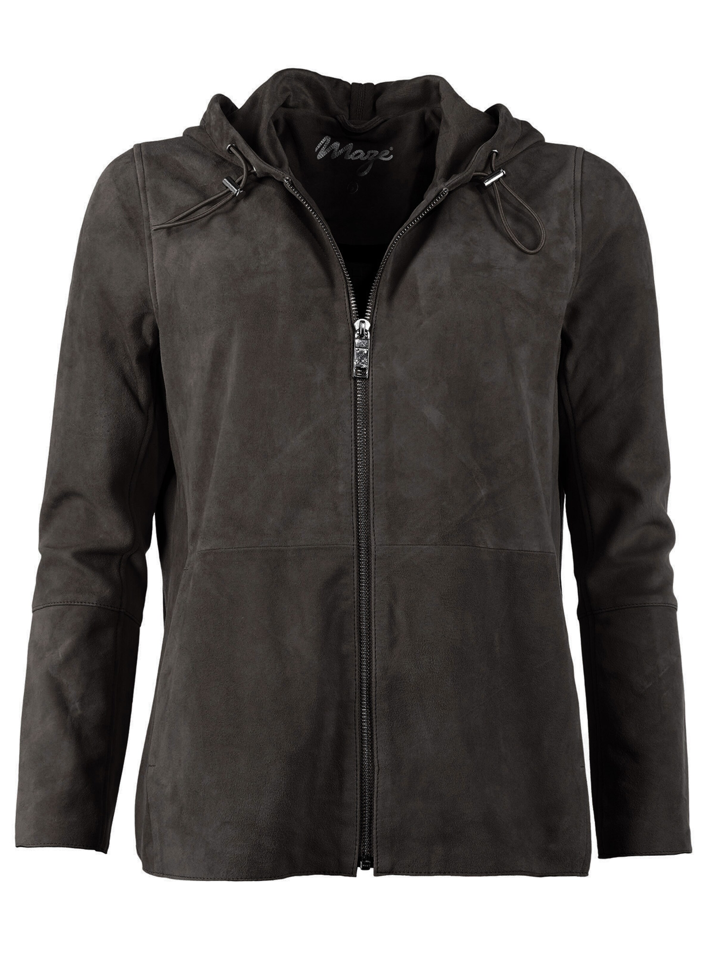 Maze Jacke in Grau: Vorderseite