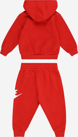 Nike Sportswear Φόρμα τρεξίματος 'CLUB FLEECE' σε κόκκινο