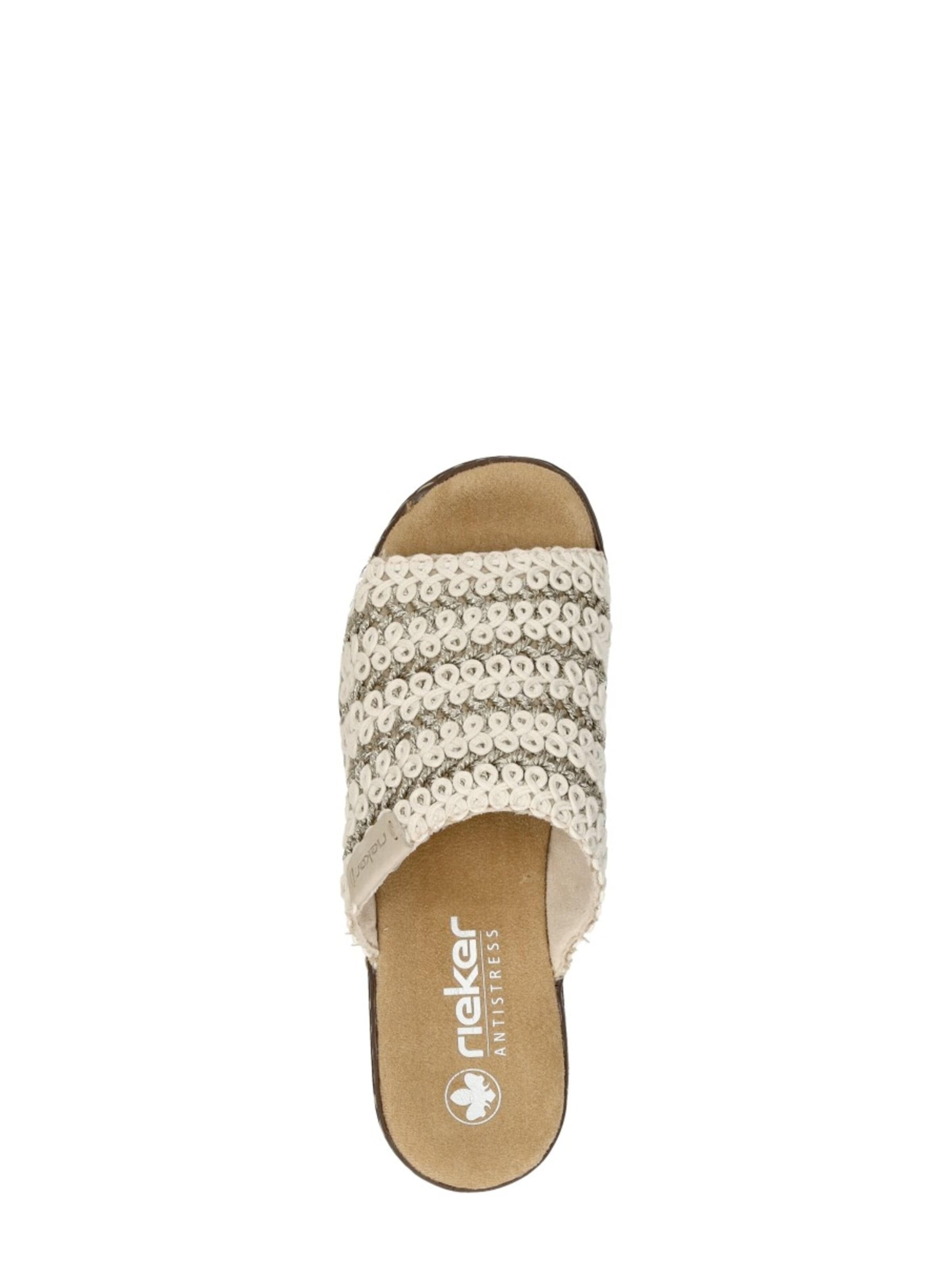 Mule 'Open Teen' Rieker en beige