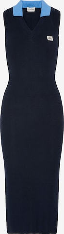 Robe Calvin Klein Jeans en bleu : devant