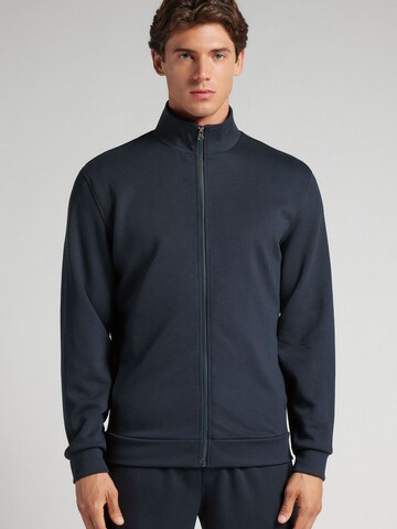 IUMAN Intimissimi Uomo Sweater in Blue: front