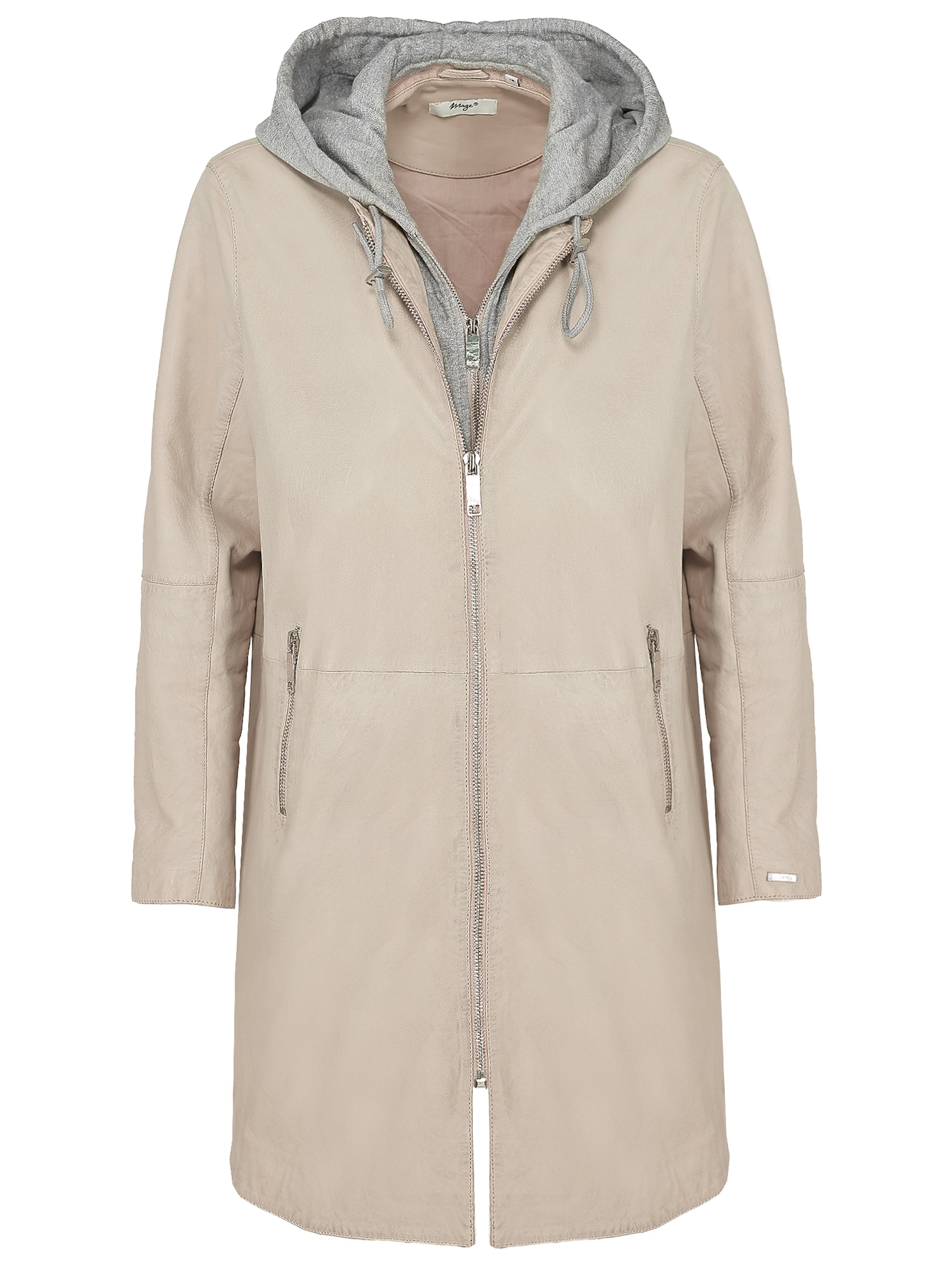 Maze Tussenjas in Beige: voorkant