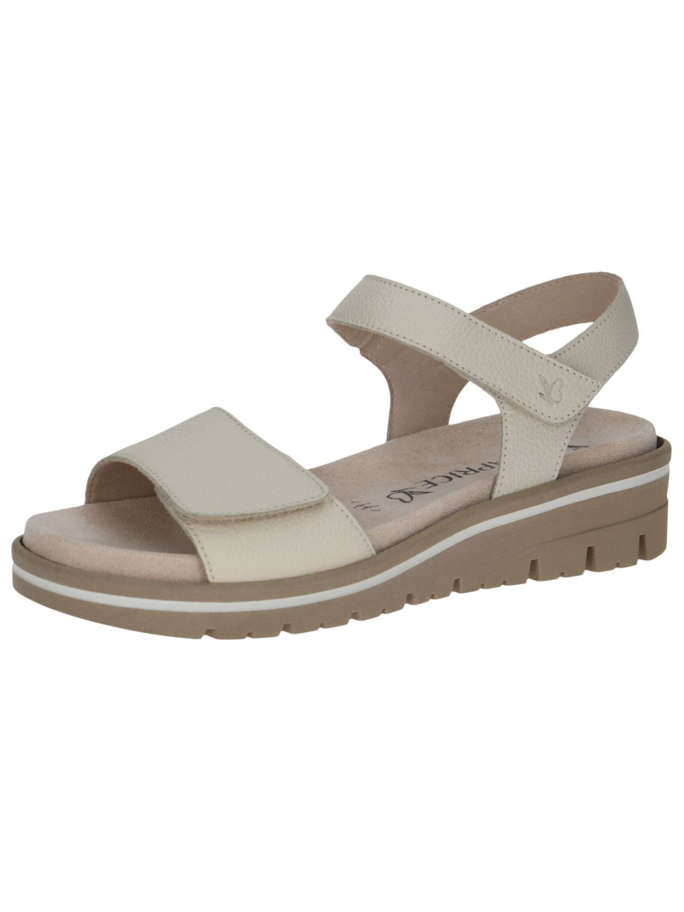 CAPRICE Sandale in Weiß: Vorderseite