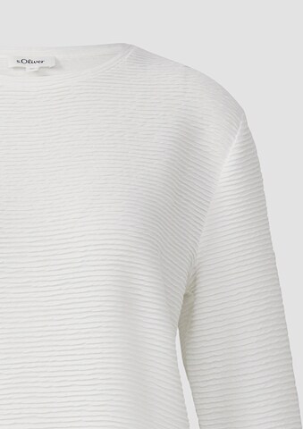 s.Oliver Sweatshirt in Beige