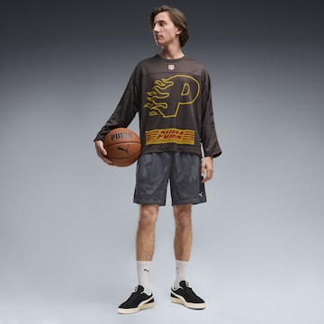 PUMA Regular Sportbroek in Grijs