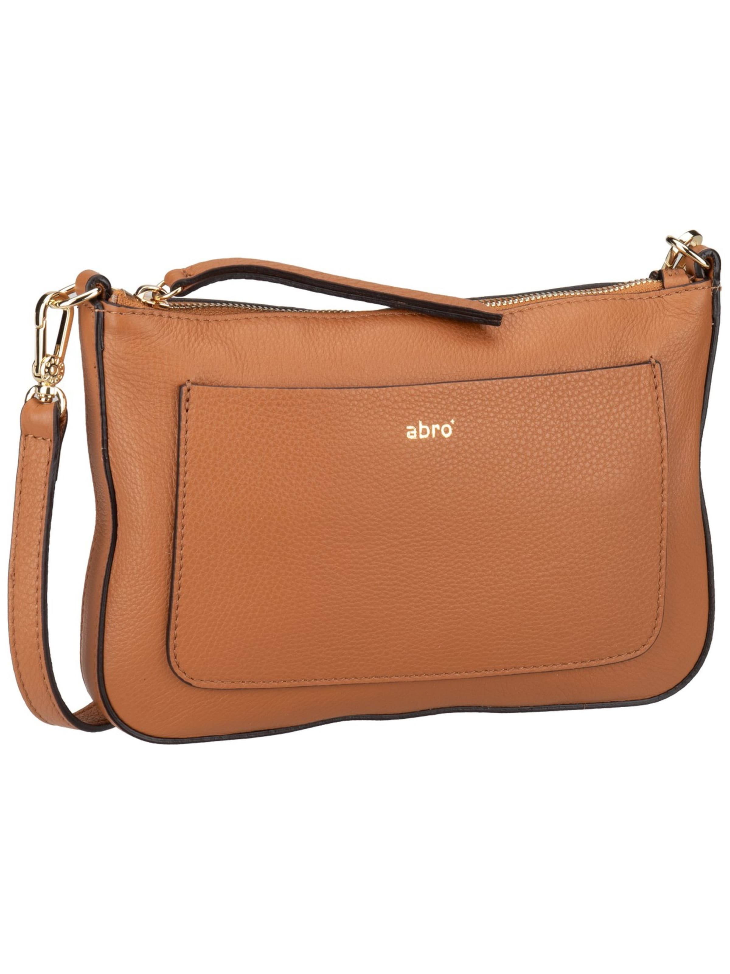 ABRO Handbag 'Raquel' in Brown: front