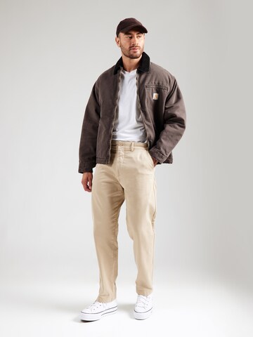 Pepe Jeans regular Παντελόνι τσίνο σε μπεζ