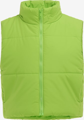 MYMO - Chaleco en verde: frente