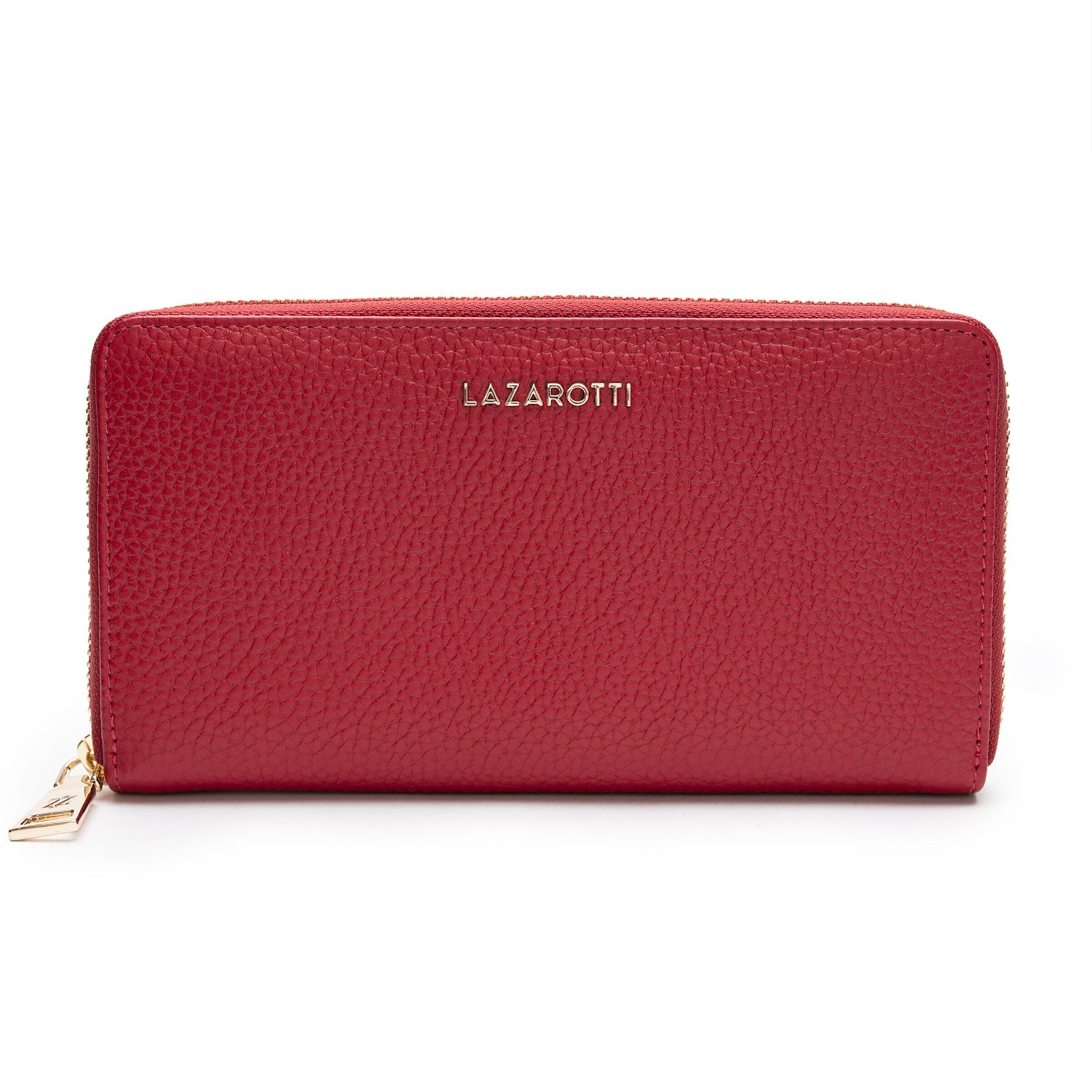 Porte-monnaies 'Bologna' Lazarotti en rouge : devant