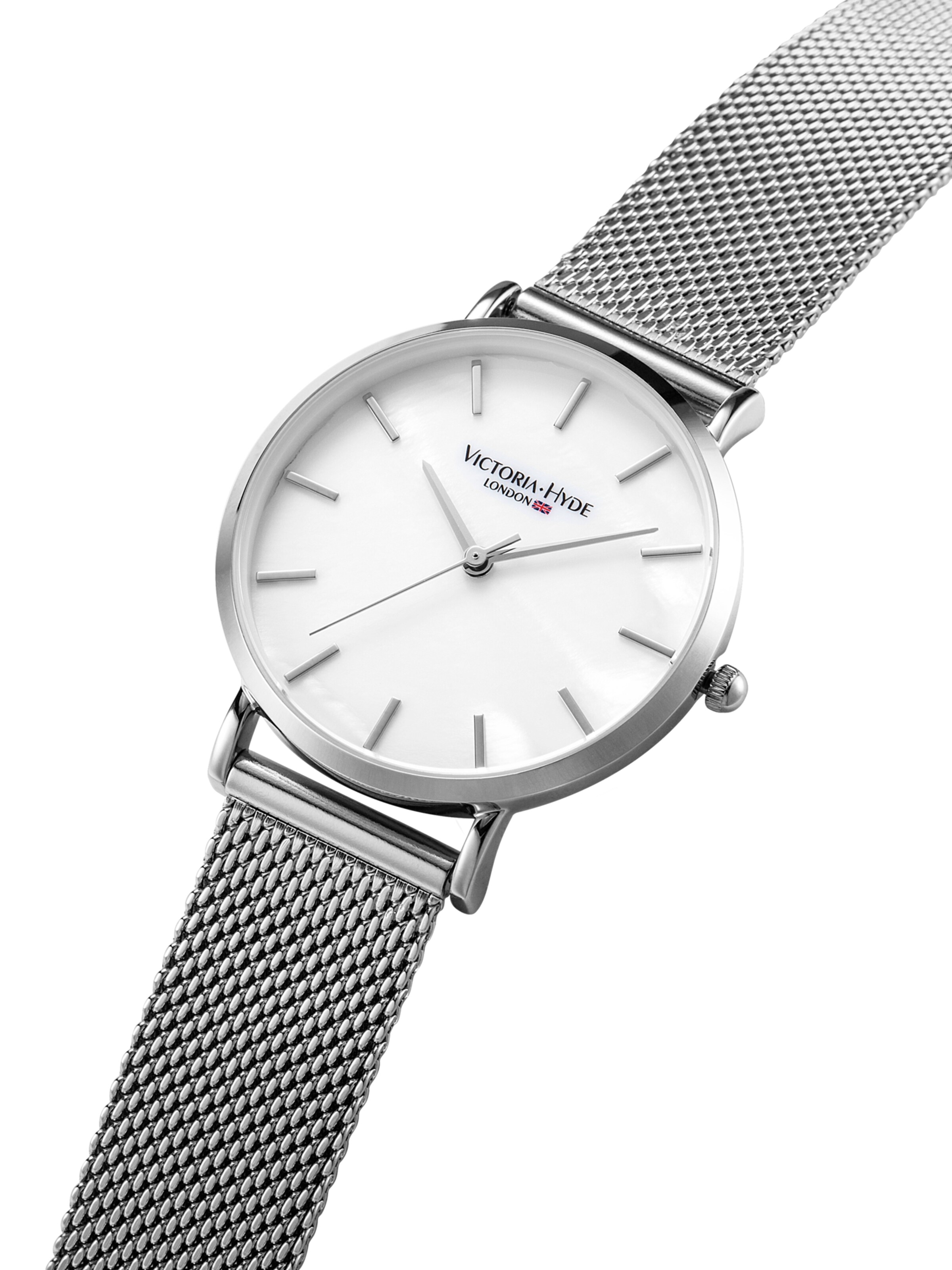 Victoria Hyde Analog Watch 'Spark' in Silver