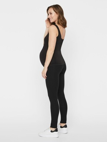 Skinny Leggings di MAMALICIOUS in nero