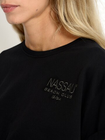 T-shirt NASSAU Beach Club en noir