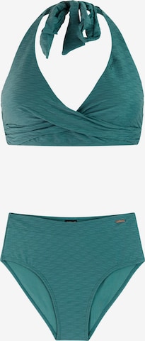 Triangle Bikini 'PRTFrea' PROTEST en vert : devant