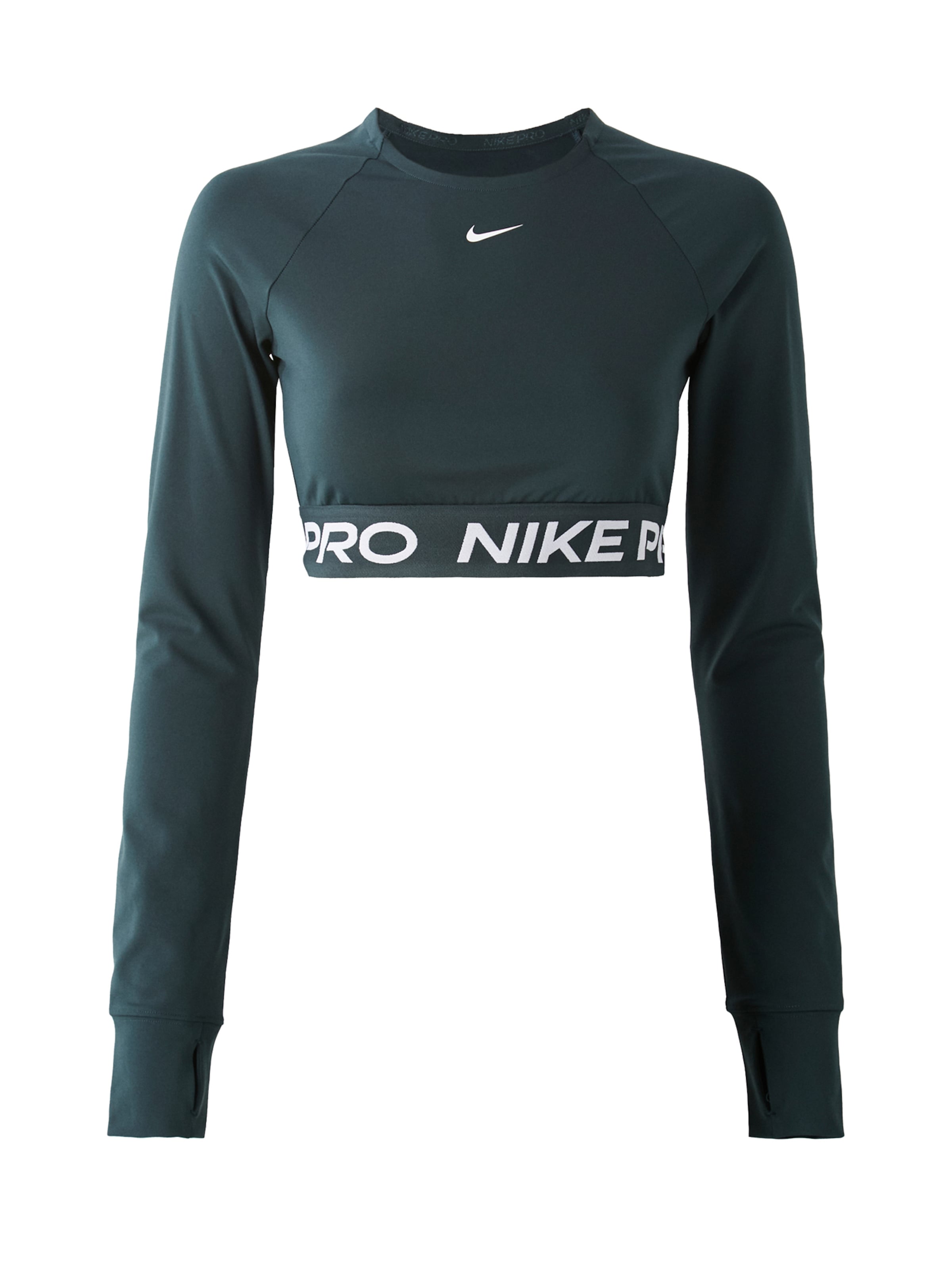 NIKE Λειτουργικό μπλουζάκι 'PRO' σε πράσινο: μπροστά