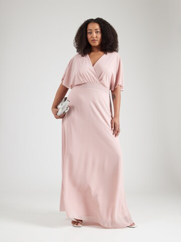Abito 'SELENA' di WAL G. in rosa: frontale