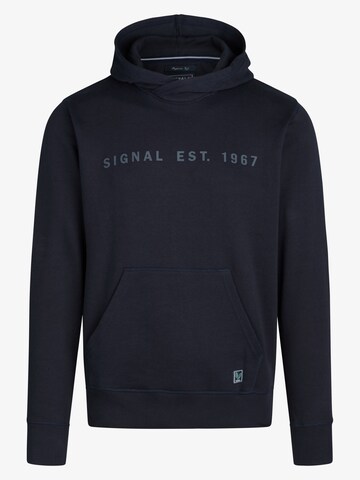 Signal Sweatshirt 'Manson Organic' in Blauw: voorkant