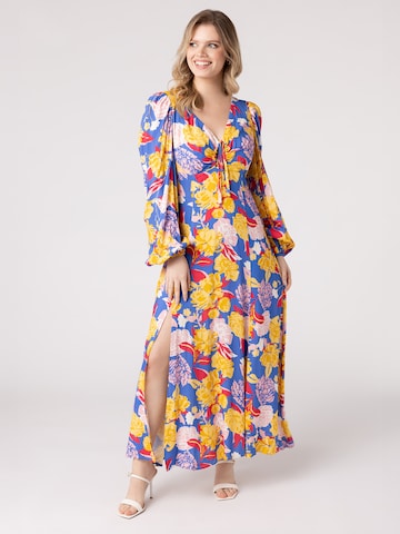 Robe Laurella en bleu : devant