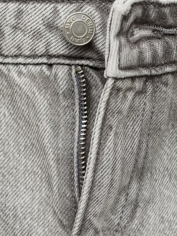MANGO KIDS Tapered Jeans in Grijs
