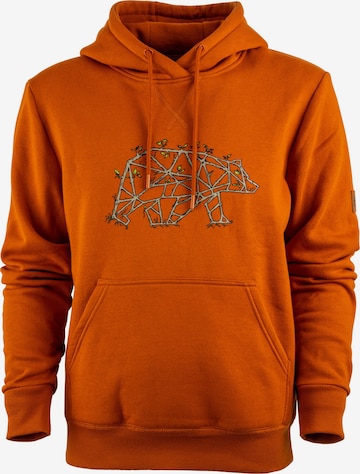 FORSBERG Sweatshirt in Orange: front