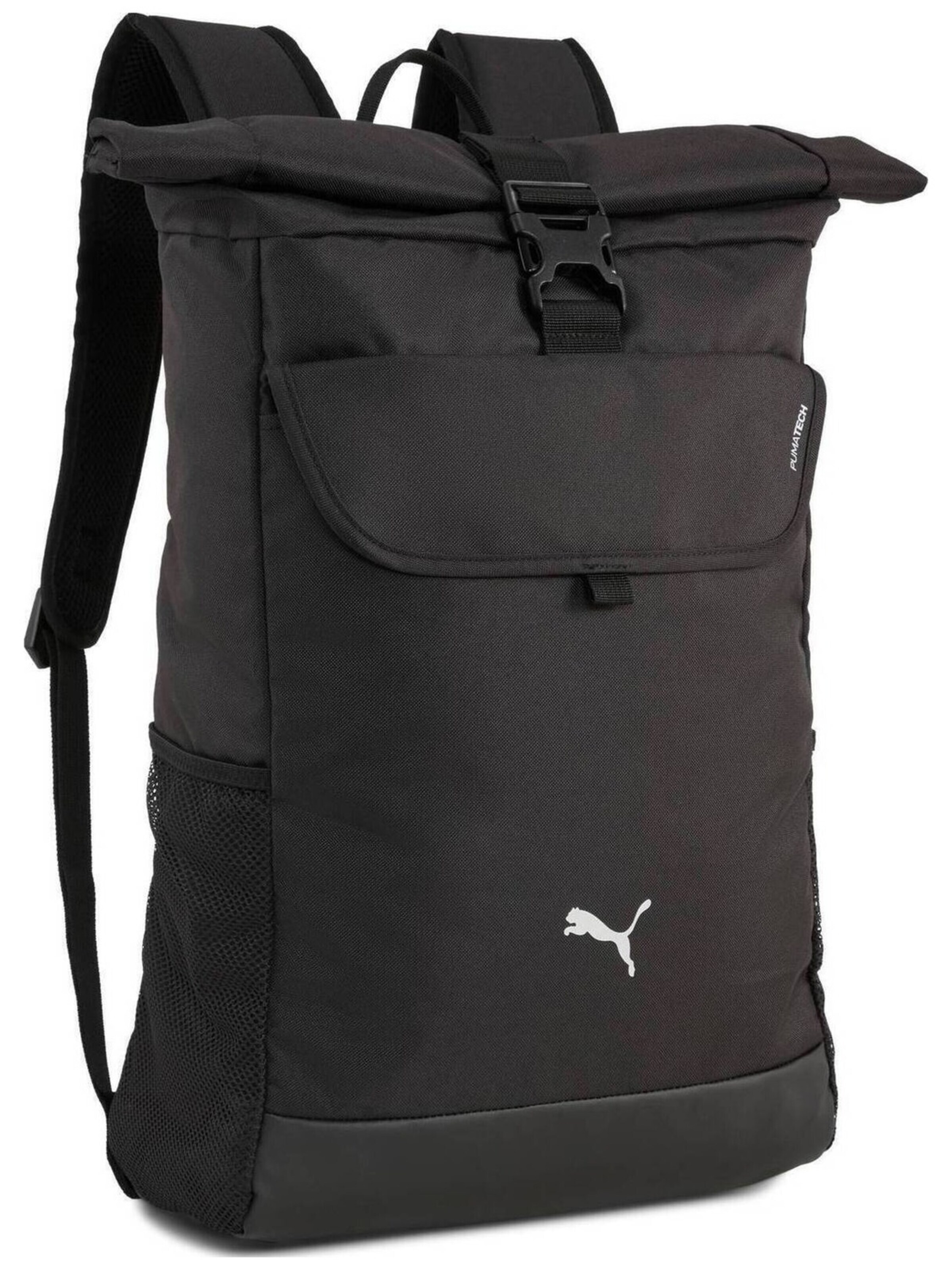 PUMA Rucksack 'Puma tech Roll Top Backpack 26L'‌‌‌ in Schwarz: Vorderseite
