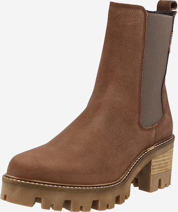 BULLBOXER Chelsea boots in Bruin: voorkant