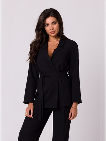 BeWear - Blazer 'B253' en negro: frente
