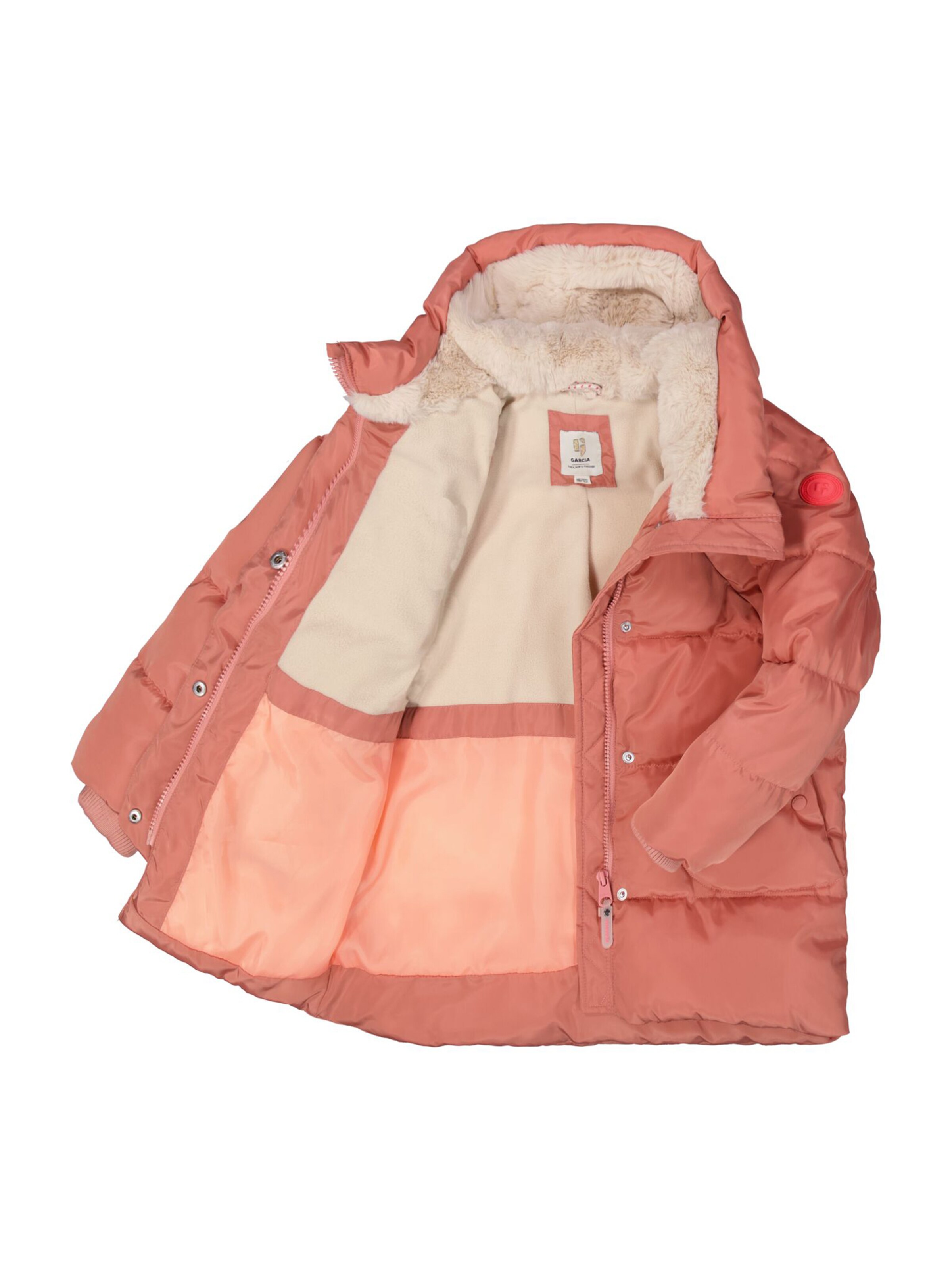 GARCIA Talvitakki värissä vaaleanpunainen