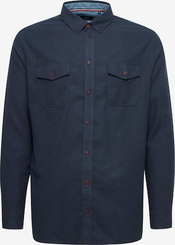 FQ1924 Regular fit Button Up Shirt 'Steven' in Blue: front