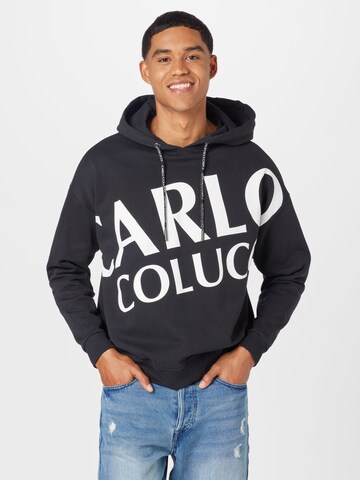 Sweat-shirt 'Davoodi' Carlo Colucci en noir : devant