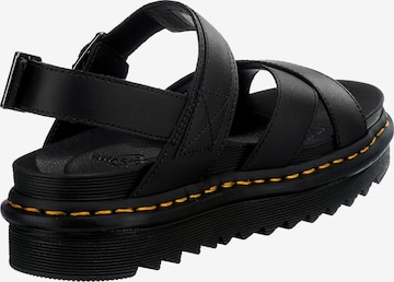 Sandales à lanières 'Voss II' Dr. Martens en noir