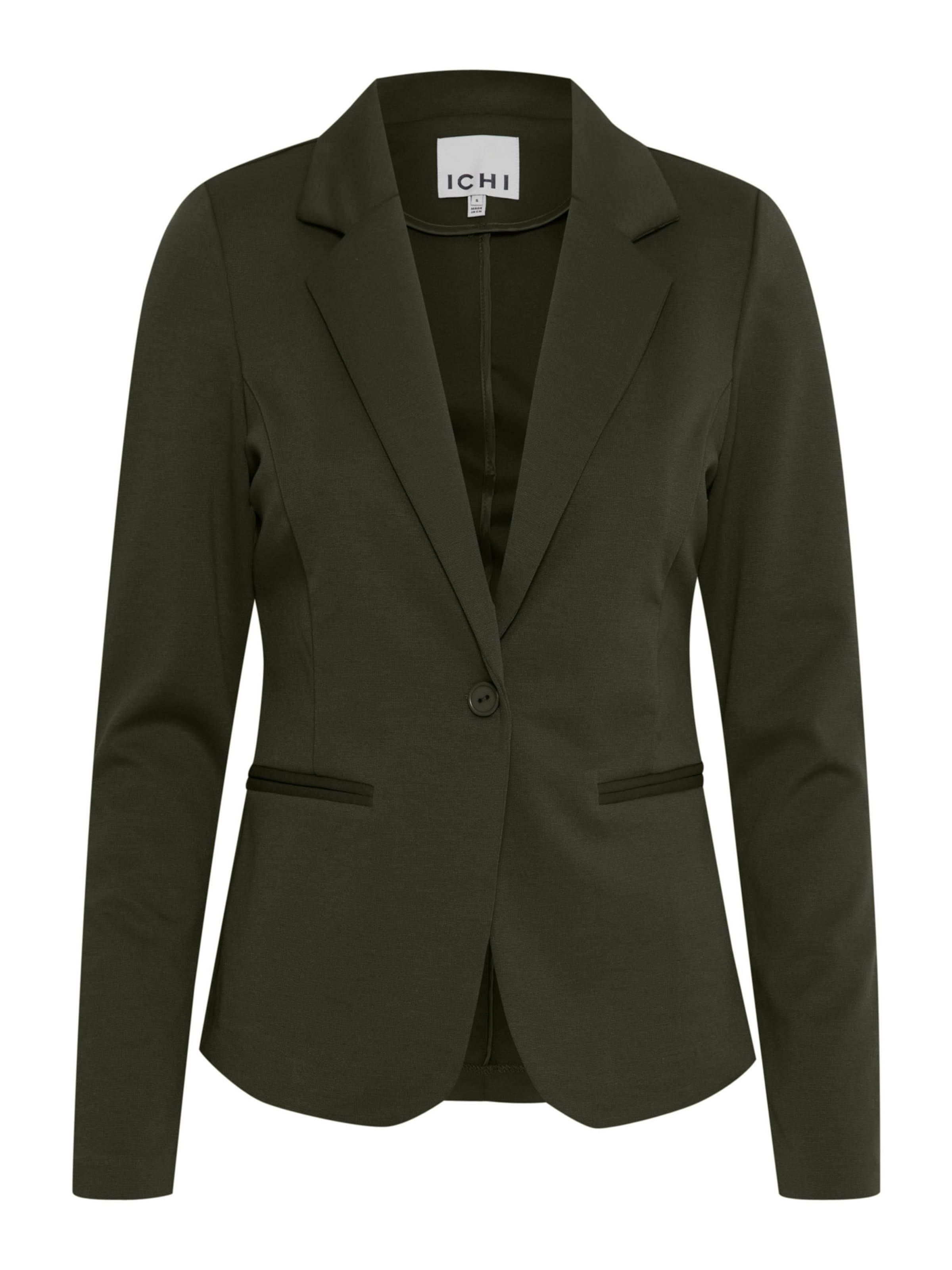 Blazer 'Kate' di ICHI in verde: frontale