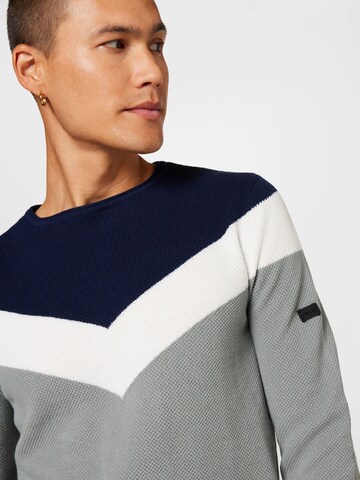 Key Largo Sweater 'RÜDIGER' in Grey