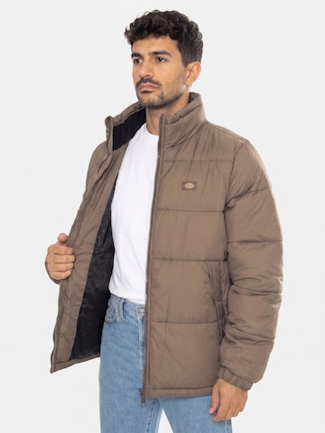 DICKIES Winterjacke 'Waldenburf Jacket Mushroom'‌‌‌‌‌‌‌‌‌‌ in Braun