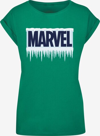 T-shirt 'Marvel - Icicle' ABSOLUTE CULT en vert : devant