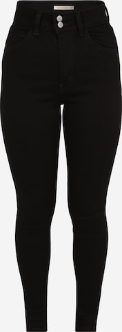 Skinny Jeans 'Retro High Skinny DB' di LEVI'S ® in nero: frontale