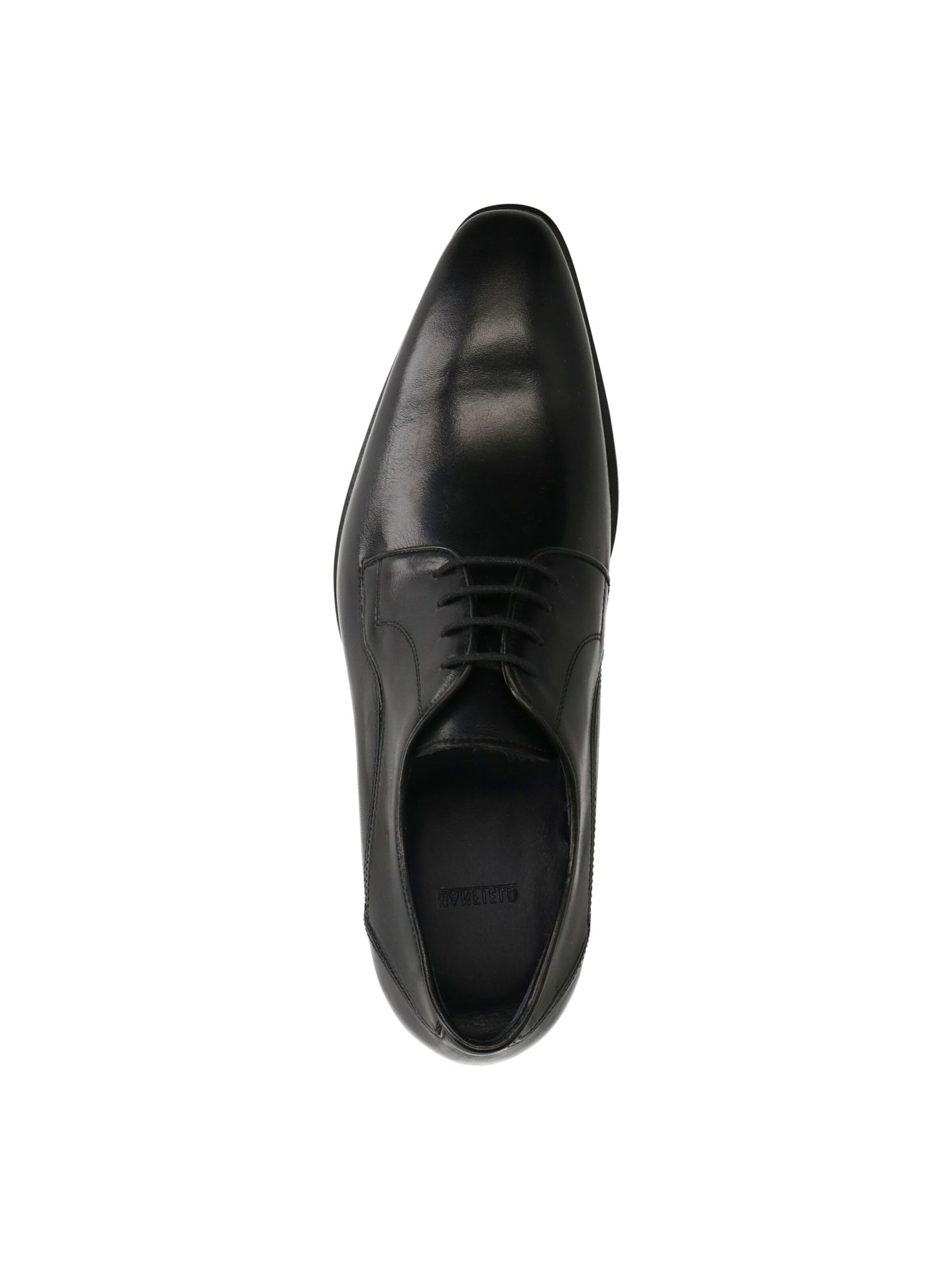 MANFIELD Lace-Up Shoes in Black