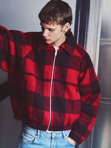 Pull&Bear Kurtka przejściowa w kolorze czarny