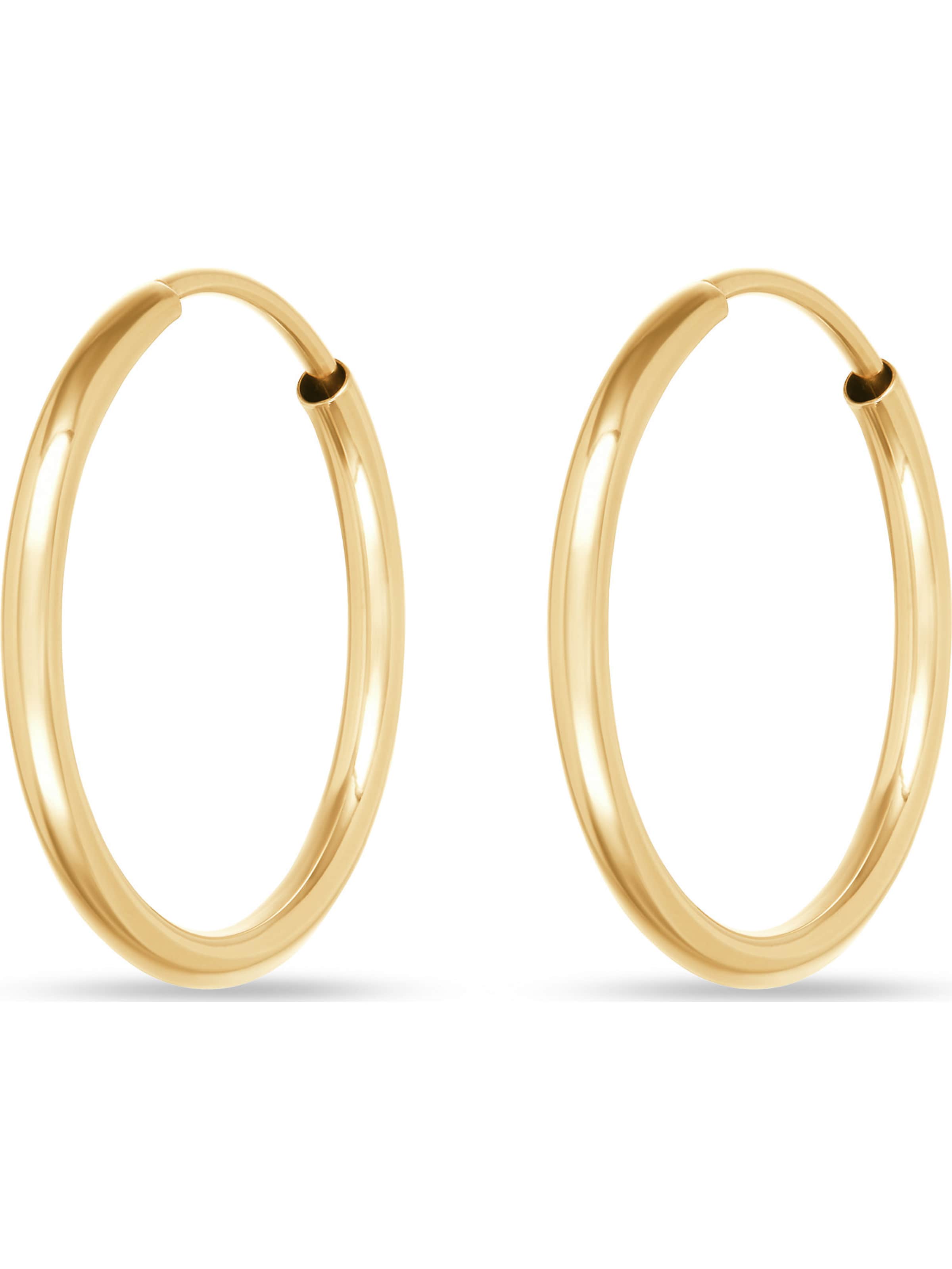 FAVS Ohrringe in Gelb: Vorderseite