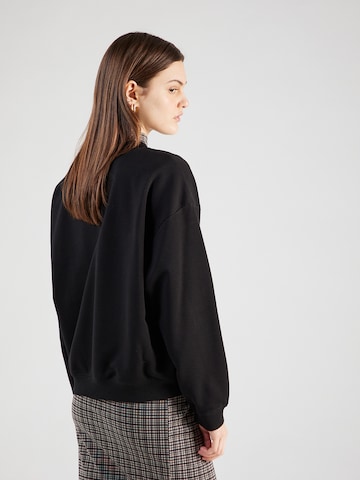 Monki Sweatshirt in Zwart