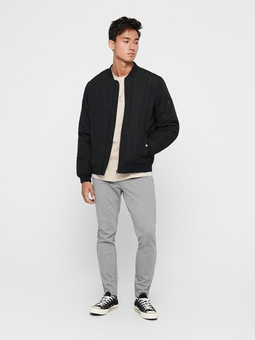 Only & Sons Regular fit Between-Season Jacket 'Jack' in Black