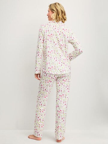 CALIDA Pyjama 'Cotton Special' in Roze