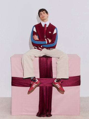 ADIDAS ORIGINALS Πλεκτή ζακέτα σε κόκκινο