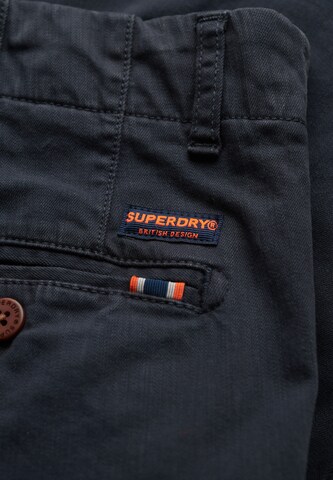 Superdry Slimfit Chino in Blauw