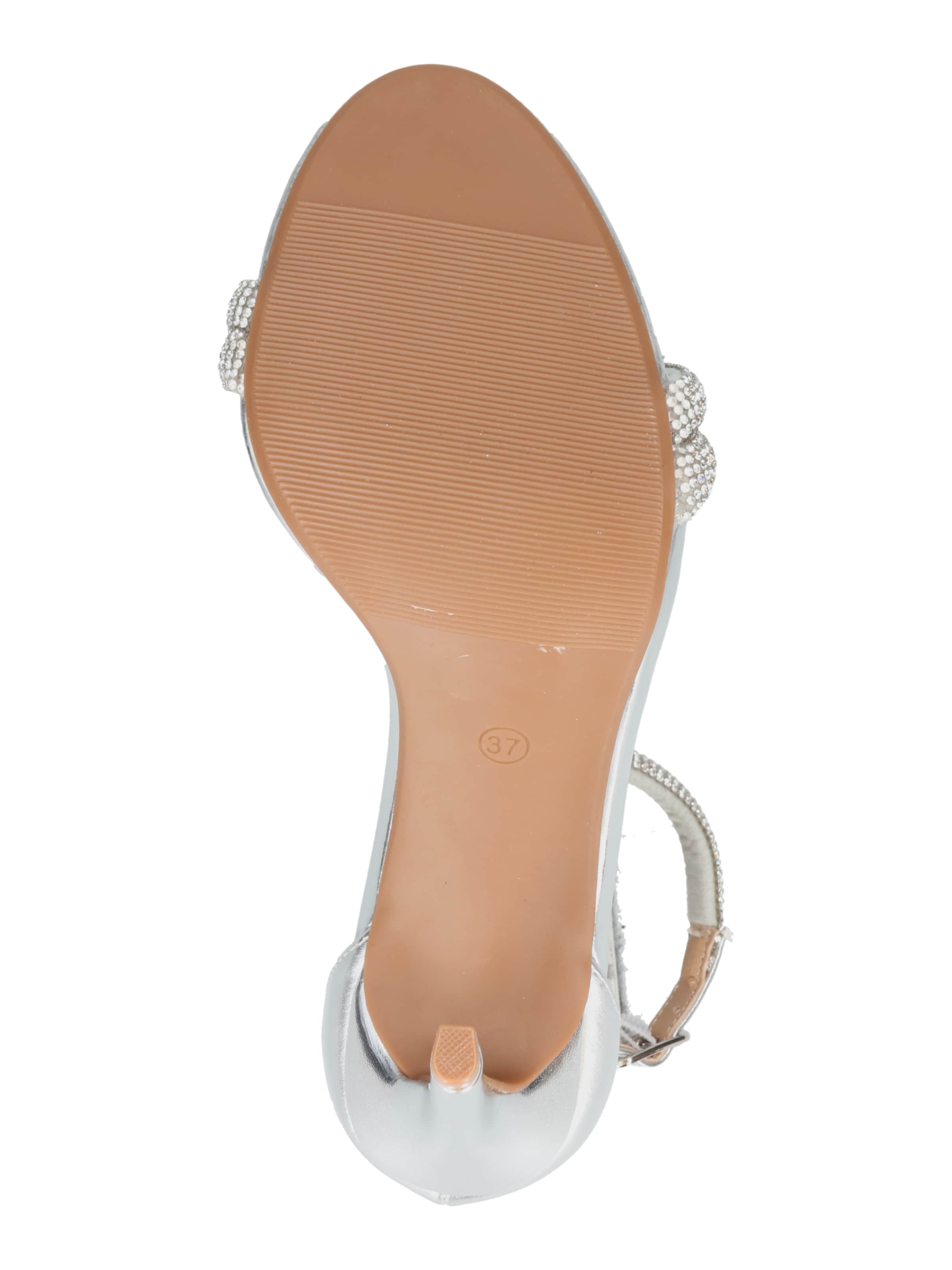 ABOUT YOU Лодочки 'Seraphina' в Серебристый