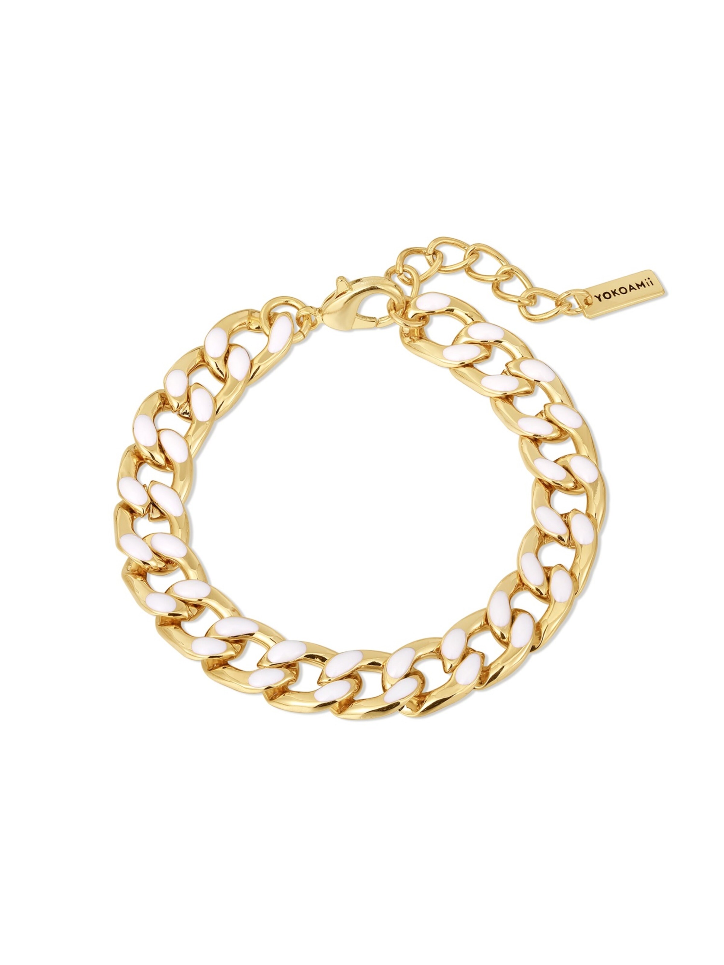 Yokoamii Armband in Gold: Vorderseite