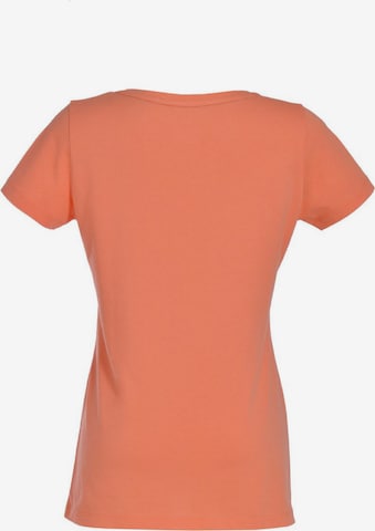 Gipfelglück Performance Shirt 'Irene' in Orange