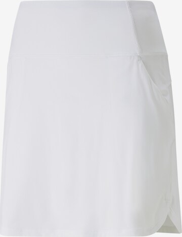 PUMA Athletic Skorts in White: front