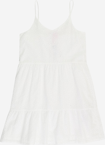 Vero Moda Girl Φόρεμα 'CAITLYN' σε λευκό: μπροστά