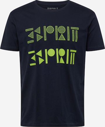 ESPRIT Shirt in Blue: front